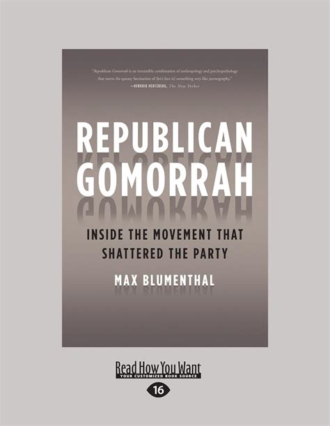 gomorrah party|republican gomorrah.